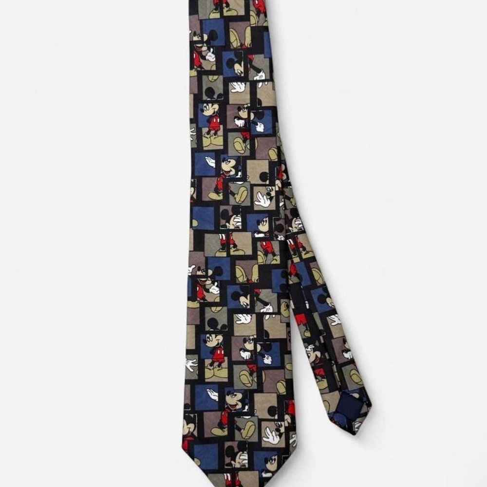 Disney Mickey Mouse Vintage MICKEY Unlimited by BALANCINE INC Tie Works DISNEY